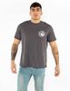 Polera Con Estampado Manga Corta Hombre Icono