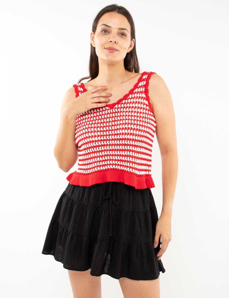 Polera Sin Mangas Mujer Zibel