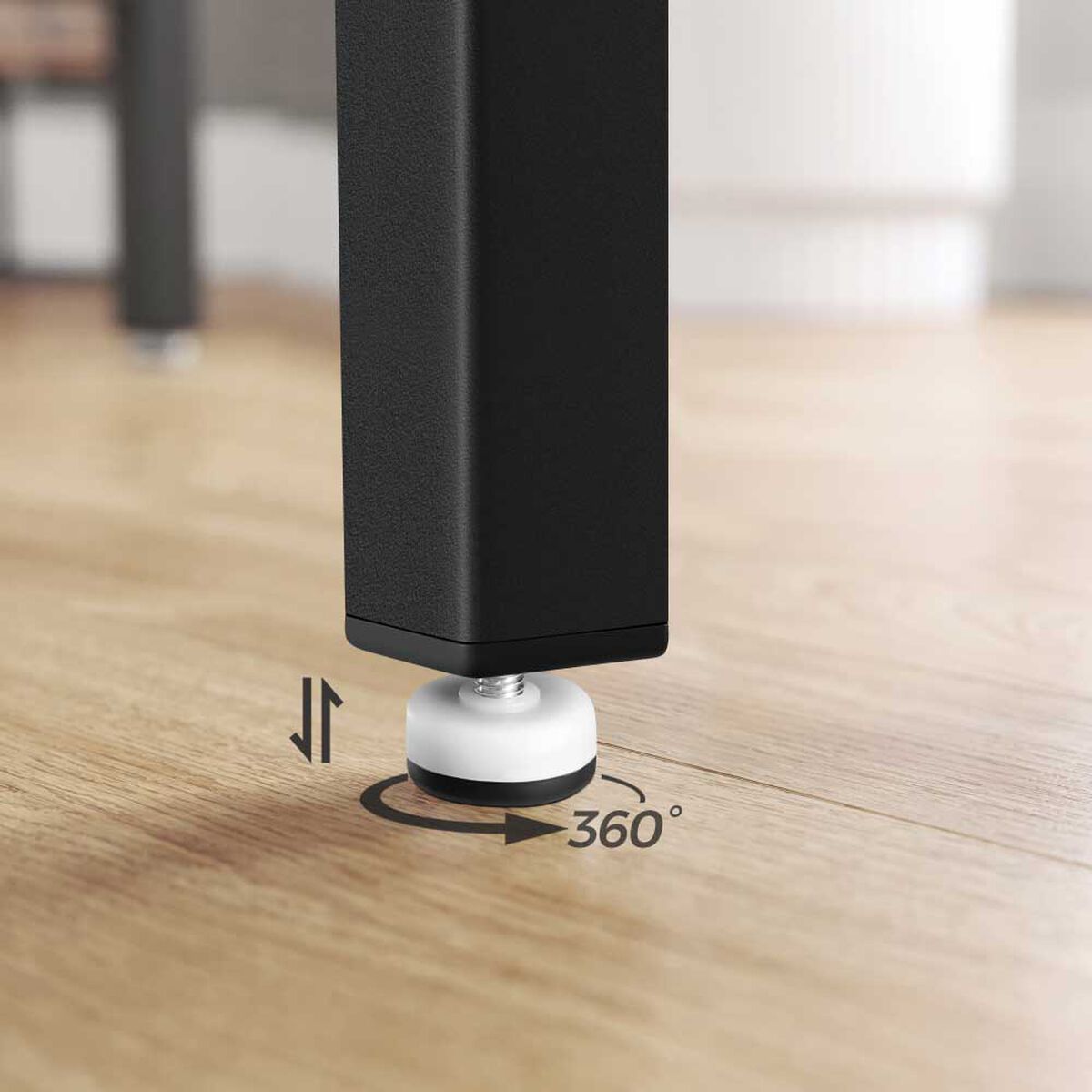 Mesa de Comedor Diario Fm Furniture Metalwood Colection Marrón Rústico