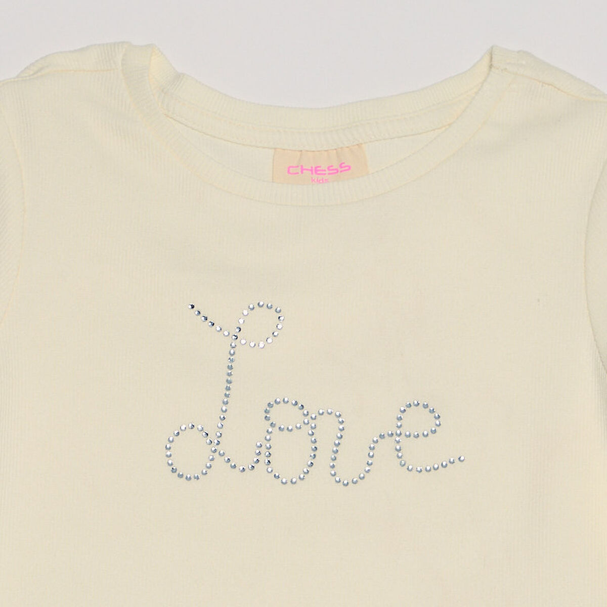 Polera Manga Corta Ni&ntilde;a Chess