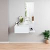 Mueble Recibidor TuHome Vienna 1 Caj&oacute;n Blanco