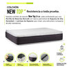Cama Europea Latam Home 2 Plazas New Top BD Azul Petr&oacute;leo