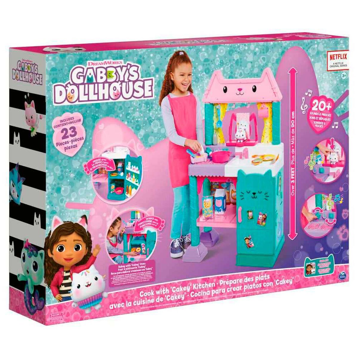 Cocina Casa De Mu&ntilde;ecas De Gabby