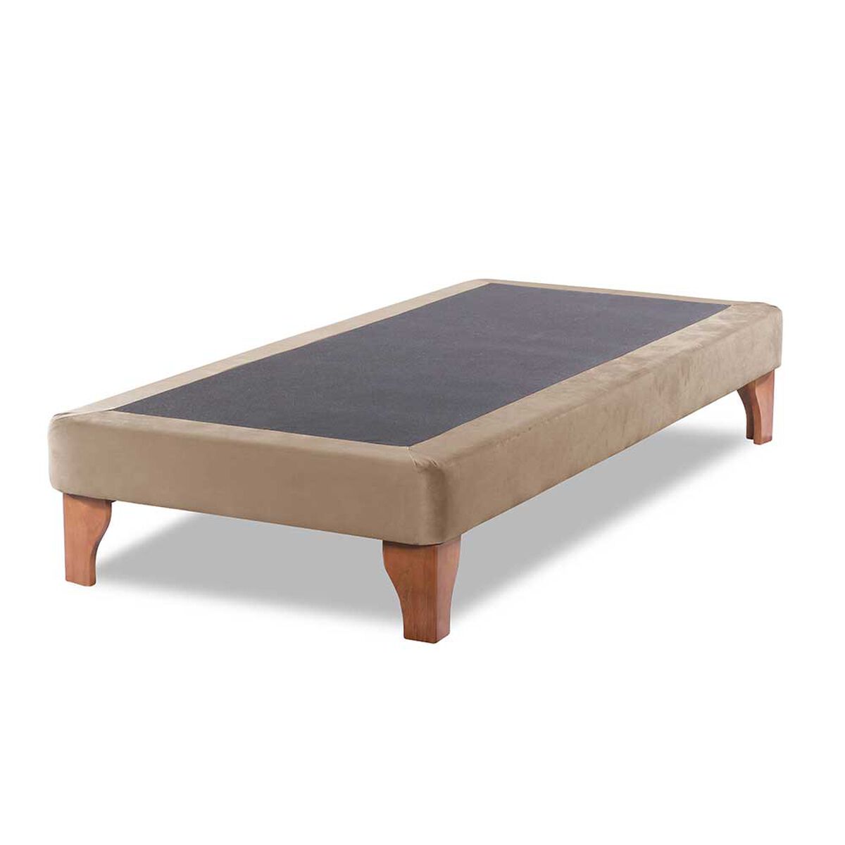 Base Europea Dividida Latam Home 1 Plaza Zen Tela Velvet Beige