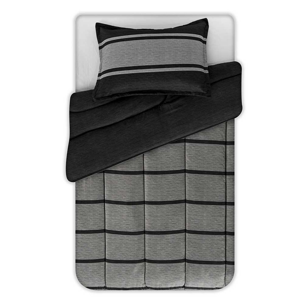 Plumón Cannon 1,5 Plazas Yarn Negro