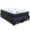 Cama Europea Sleepwell Base Dividida Súper King Dual Side
