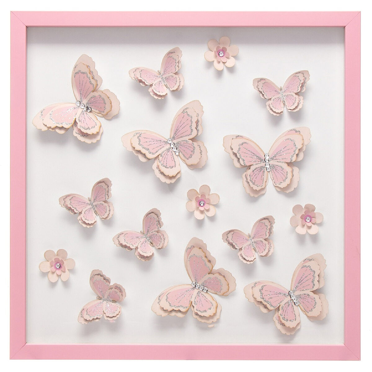 Cuadro Relieve Serie Mariposas