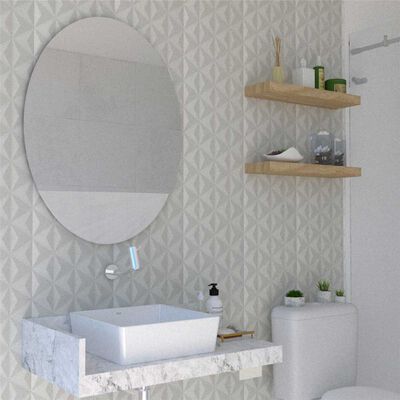 Imagen 2 del producto Espejo de Vidrio TuHome Ferrara 80 x 61.8 cm