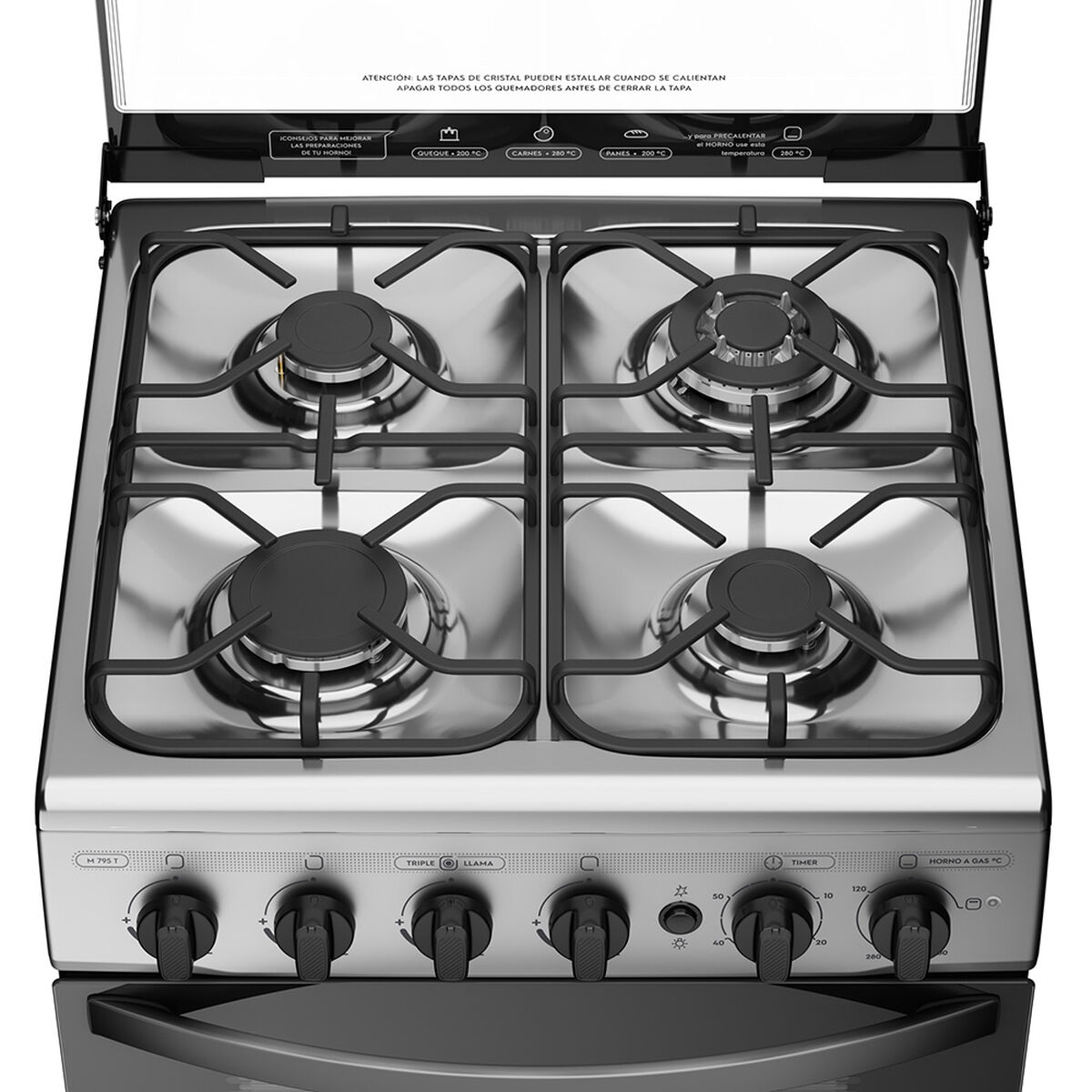 Cocina a Gas Mademsa M 795 T 4 Quemadores