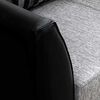 Juego de Living Elegant Detail Valentino Sof&aacute; 3 Cuerpos + Sof&aacute; 2 Cuerpos Gris Plata