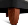 Cama Europea CIC 1,5 Plazas Ortopedic + Respaldo + Velador Gales