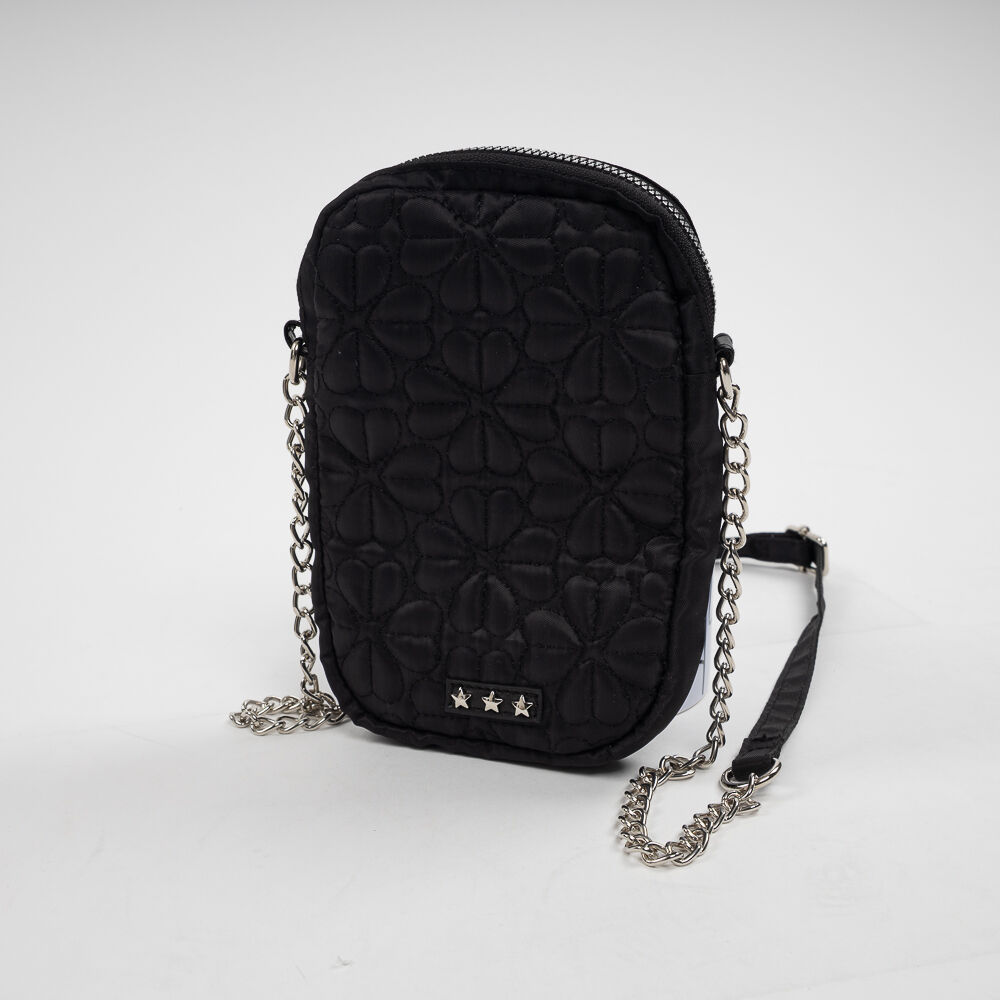 Porta celular Negro Mujer Icono