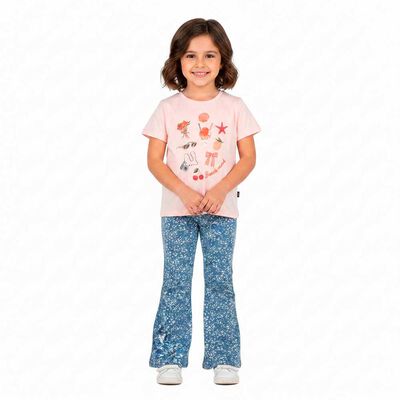 Polera Manga Corta Ni&ntilde;a Chess