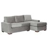 Sofá Seccional Derecho Latam Home Livorno 3 Cuerpos Gris