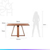 Juego de Comedor Decocasa Avena 4 Sillas Gris
