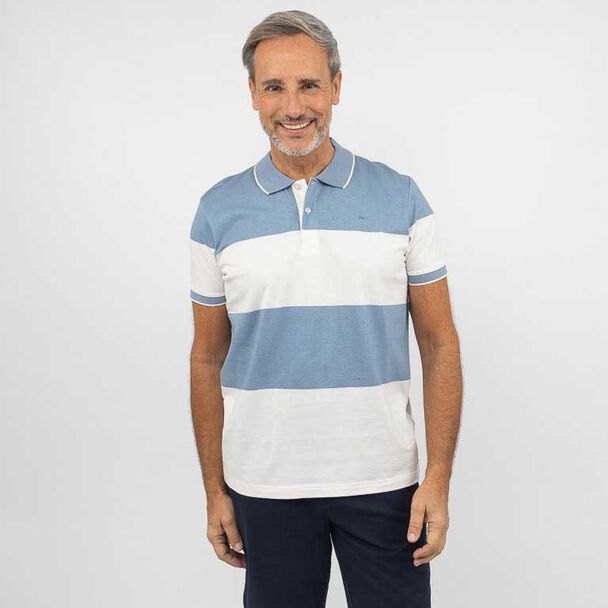 Polera Piqué Manga Corta Hombre Portman Club