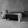 Cama Europea Celta 2 Plazas Black Plus