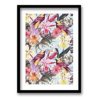 Cuadro Decorativo Retela Botánica Vintage 70 x 50 cm