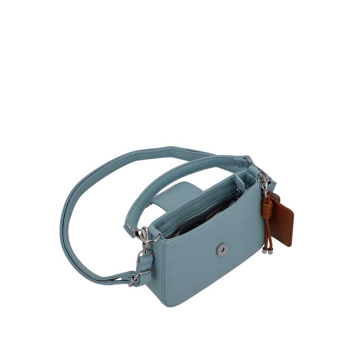 Cartera Bandolera Secret Ibiza SC7 Peque&ntilde;a Celeste