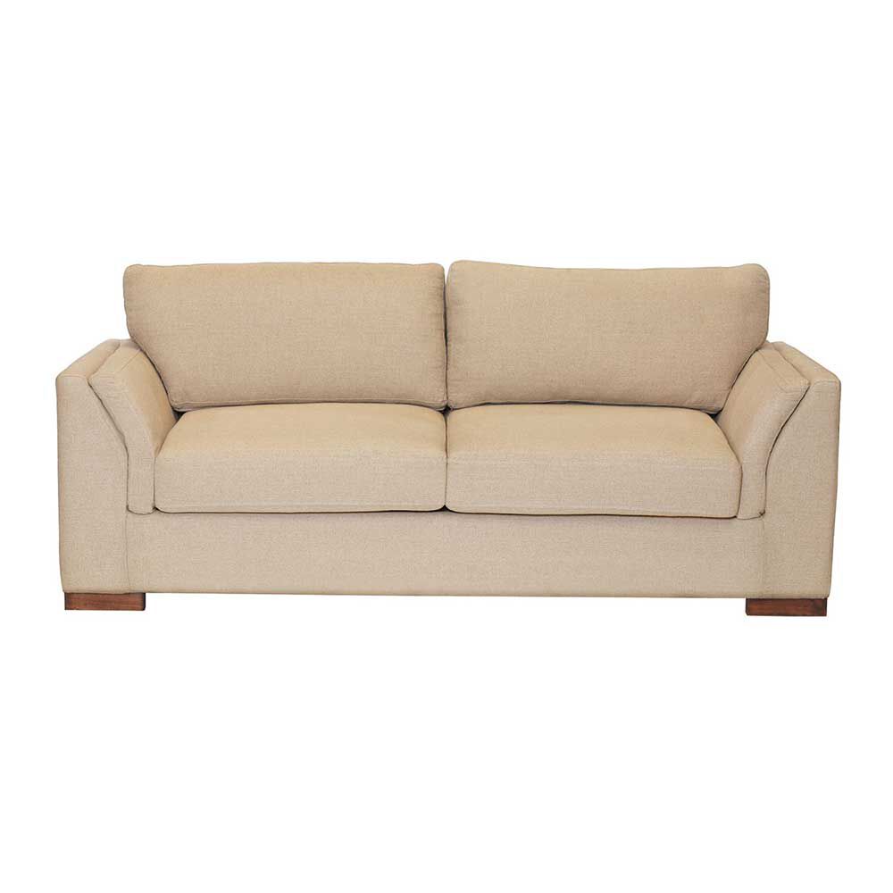 Sofá Cama Latam Home Milan 3 Cuerpos Beige