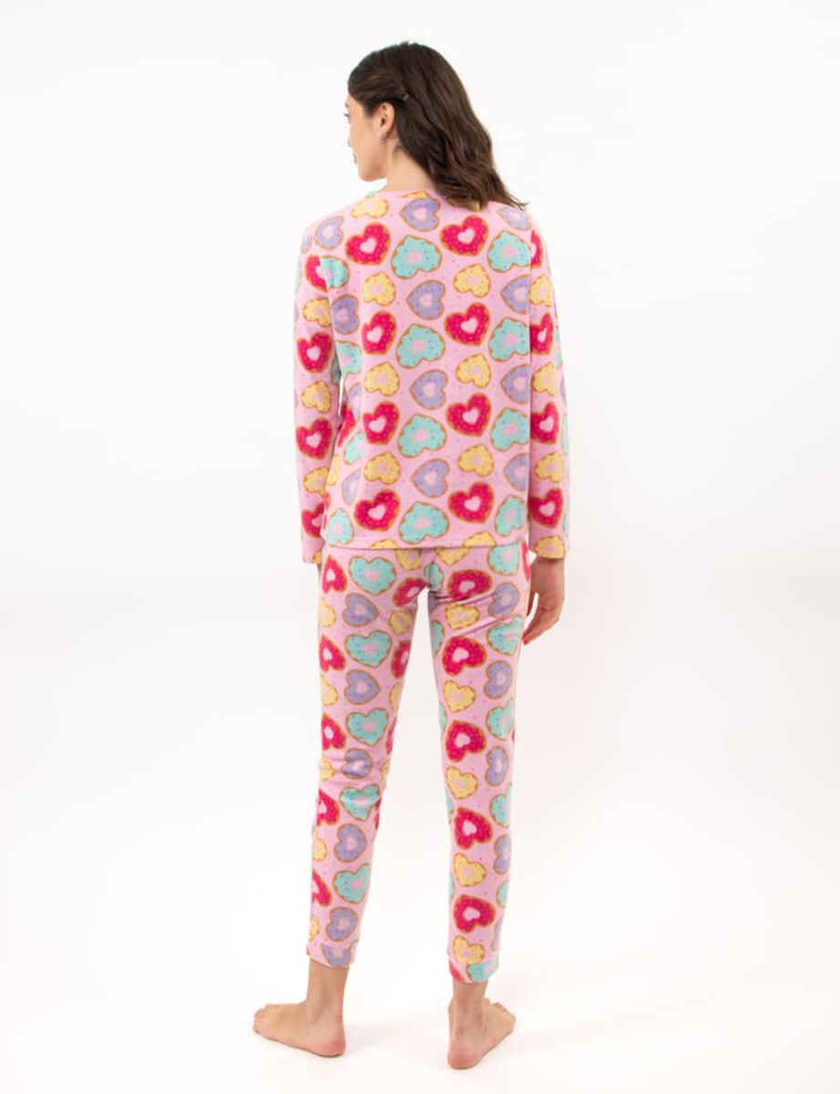 Pijama Manga Larga Mujer Icono