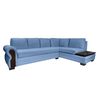 Sofá Seccional Living Factory Michigan 6 Cuerpos Azul