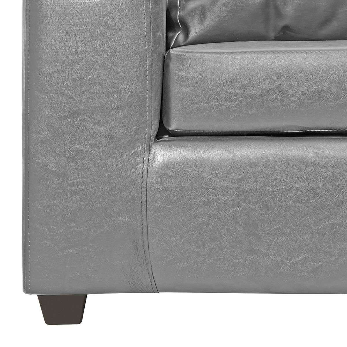 Sofá Innovamuebles Kahlo 3 Cuerpos Gris