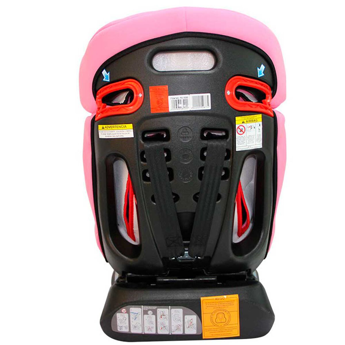 Silla Auto Multietapa 0 a 25 Kg Fucsia Bebeglo