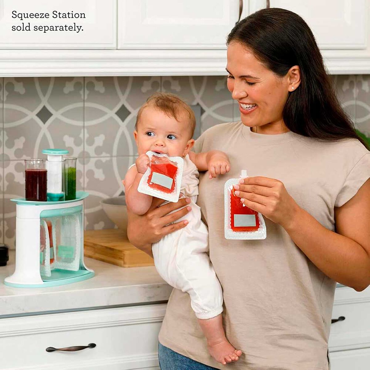 Bolsa Compota 25u Squeeze Infantino