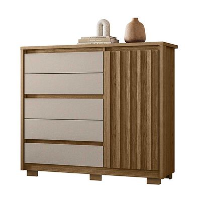 Imagen 1 del producto Zapatero Vekkahome Dueto 5 Cajones Café Beige