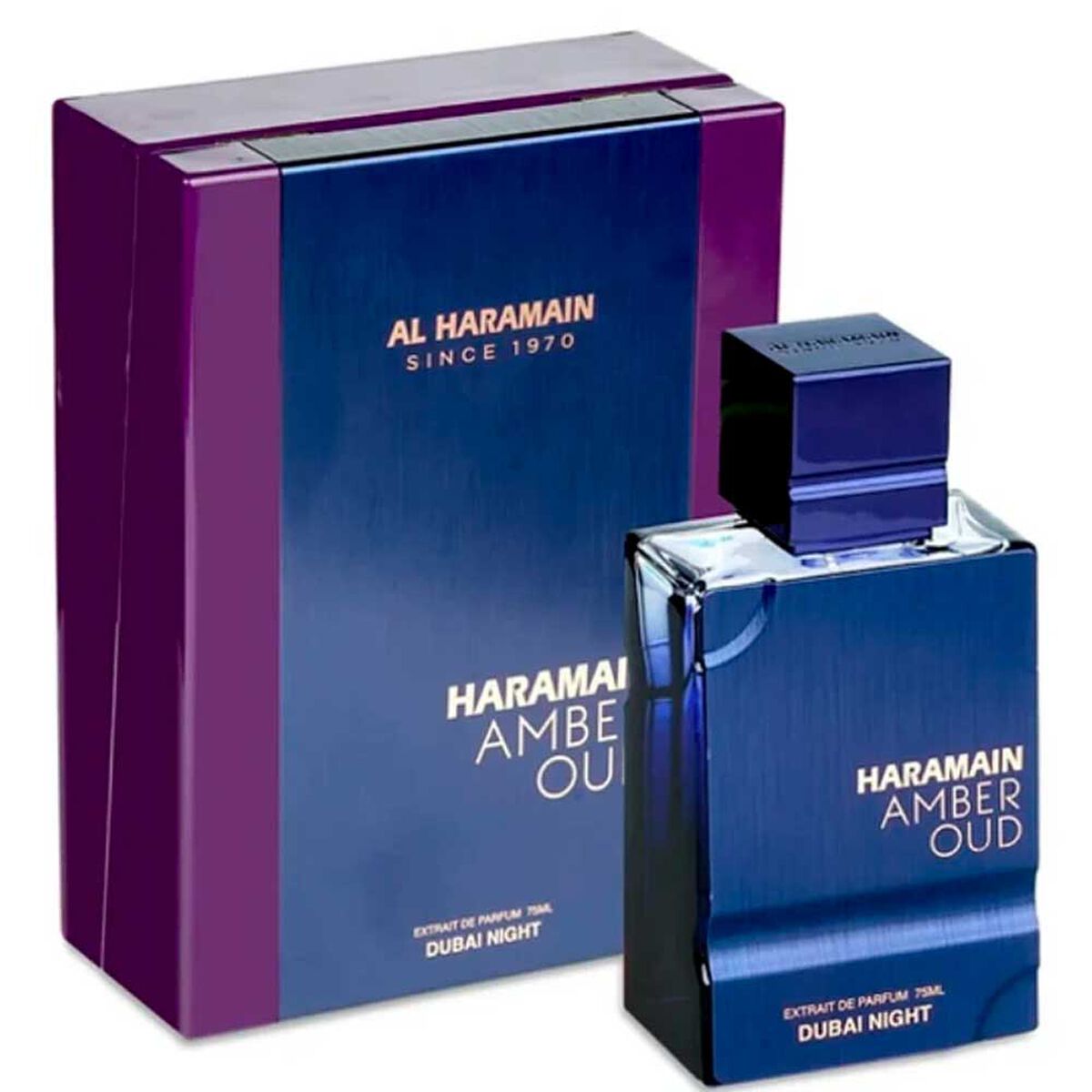 Perfume Al Haramain Amber Oud Dubai Night Extrait De Parfum 75ml Unisex
