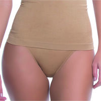 Bikini Contról Mujer Intime BEIGE, BLANCO