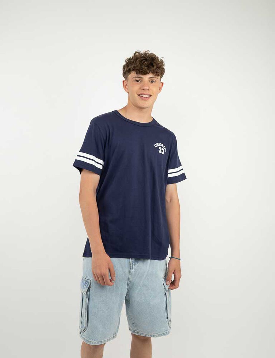 Polera Manga Corta Hombre Icono