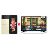 Combo Celular Samsung Galaxy Z Flip3 5G 256GB Cream + LED 40” Samsung T5290 Smart TV FHD