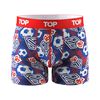 Pack 3 B&oacute;xer Medio Algod&oacute;n Universidad De Chile Hombre Top
