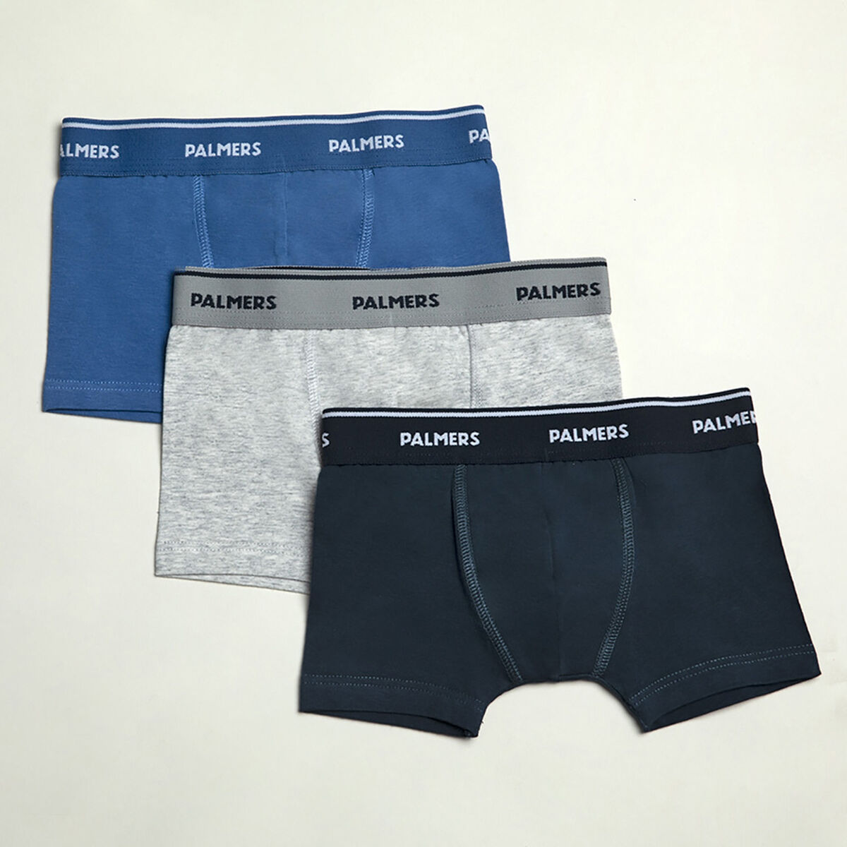 Pack 3 Bóxer Niño Palmers