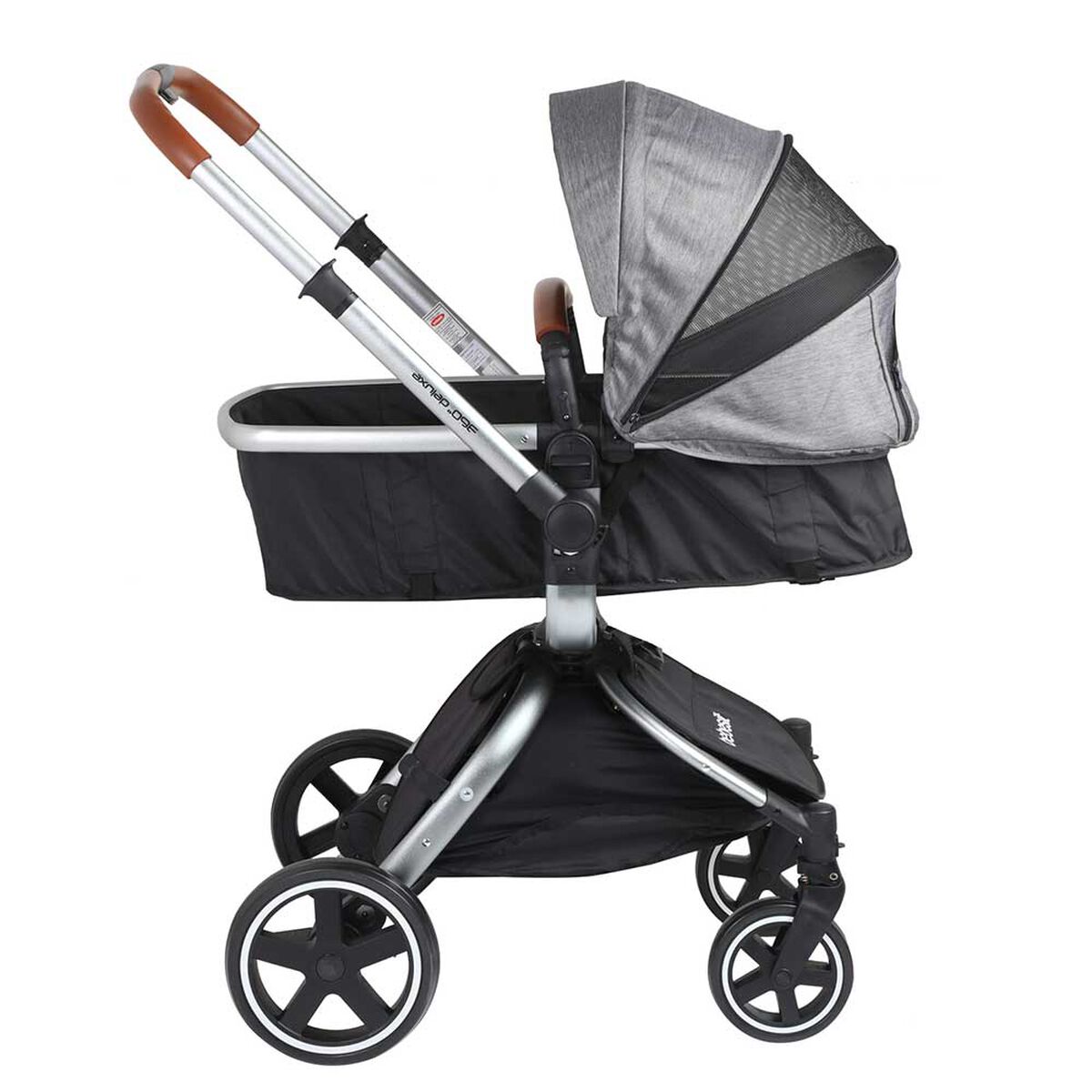 Coche Travel System Deluxe 360° Sx Gris Bebesit