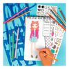Set Diseña con Stickers Fashion Angels
