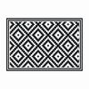 Alfombra Davanti Rombos Black 70 x140 Rombos Black