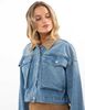 Chaqueta Crop Denim Mujer Icono