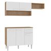 Mueble de Cocina Vekkahome Madri 9 Puertas Café