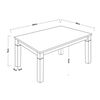 Juego de Comedor Capri 4 Sillas 2 Sitiales