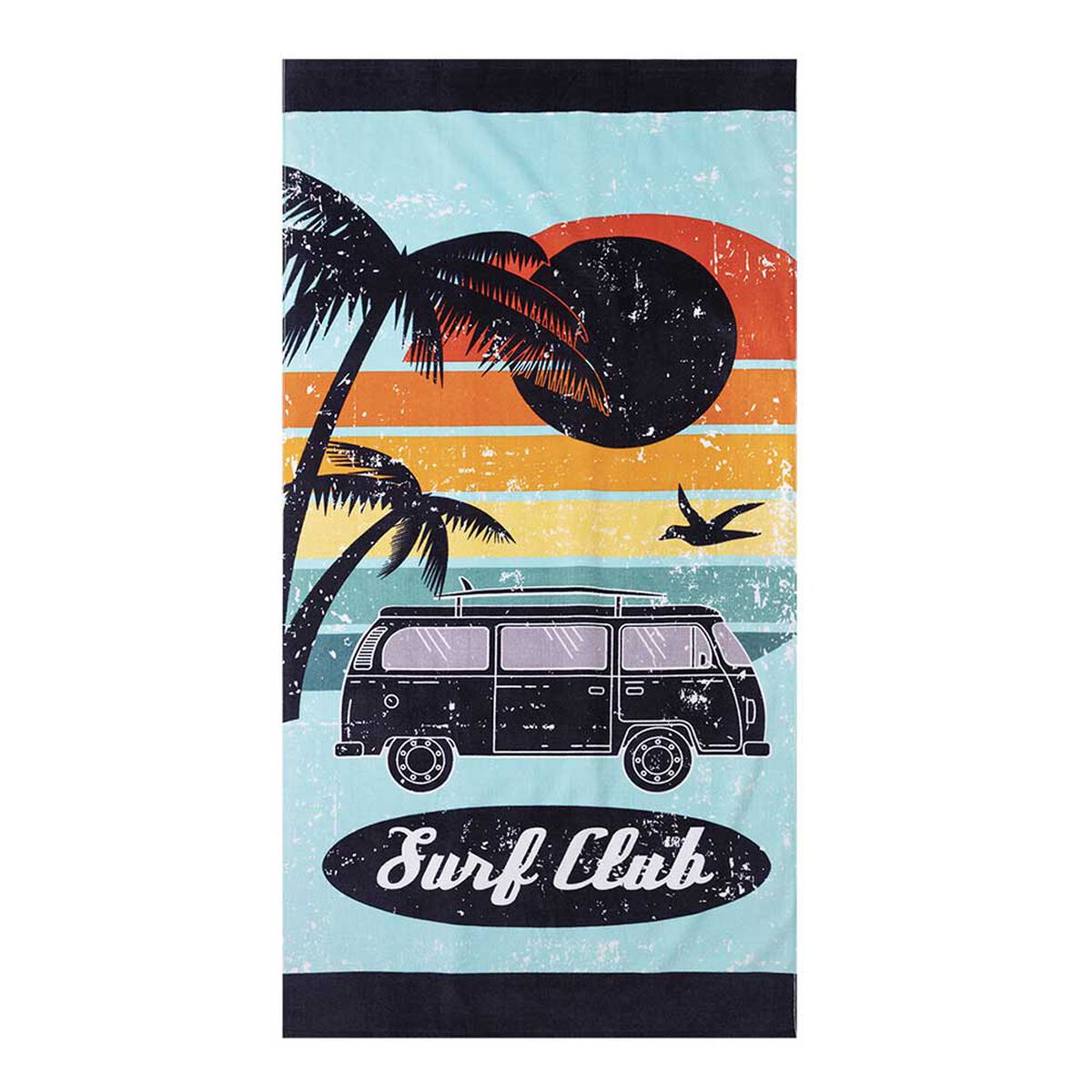 Toalla de Playa Velour Casanova Combi 75 x 150 cm