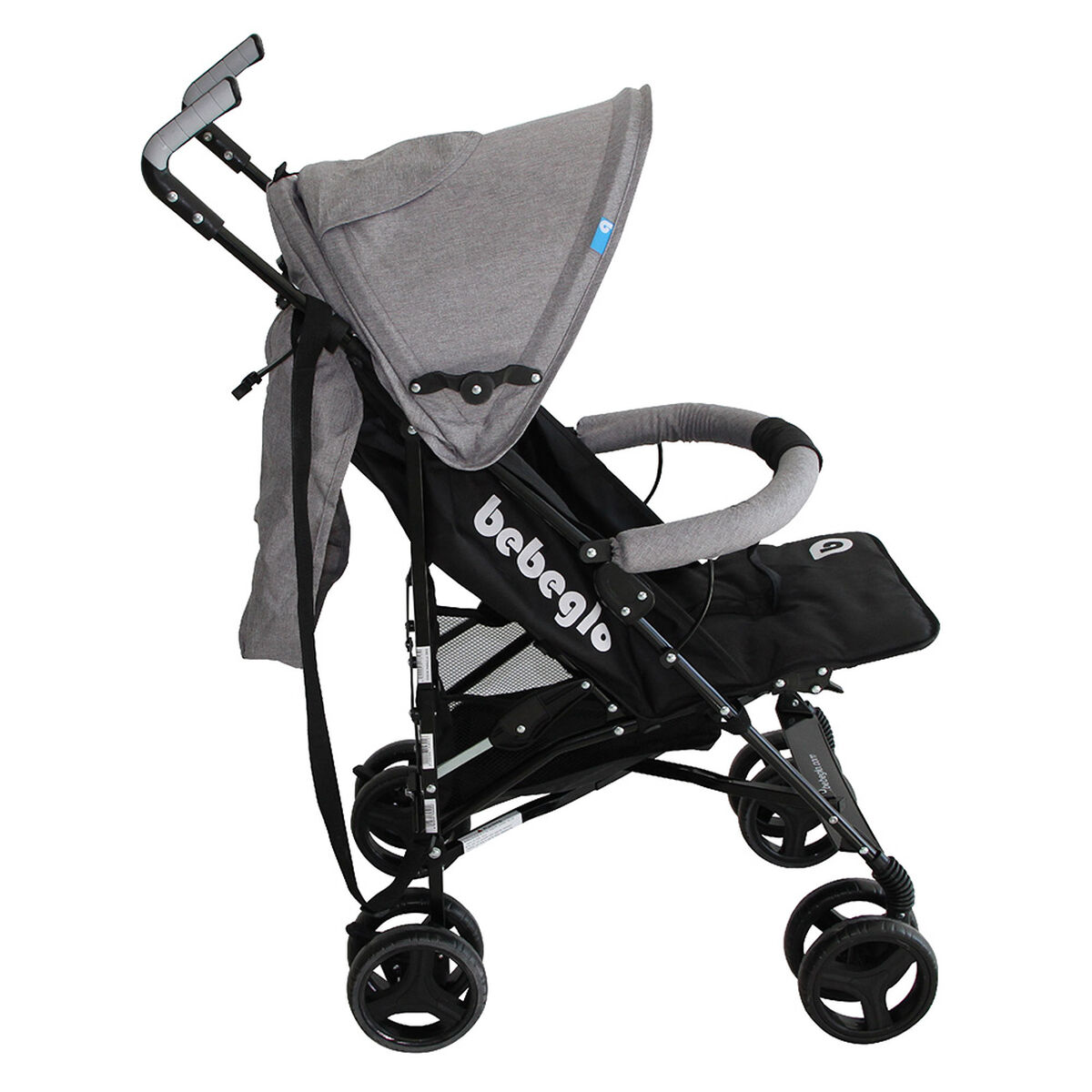 Coche Paraguas Bebeglo RS-1395L Gris