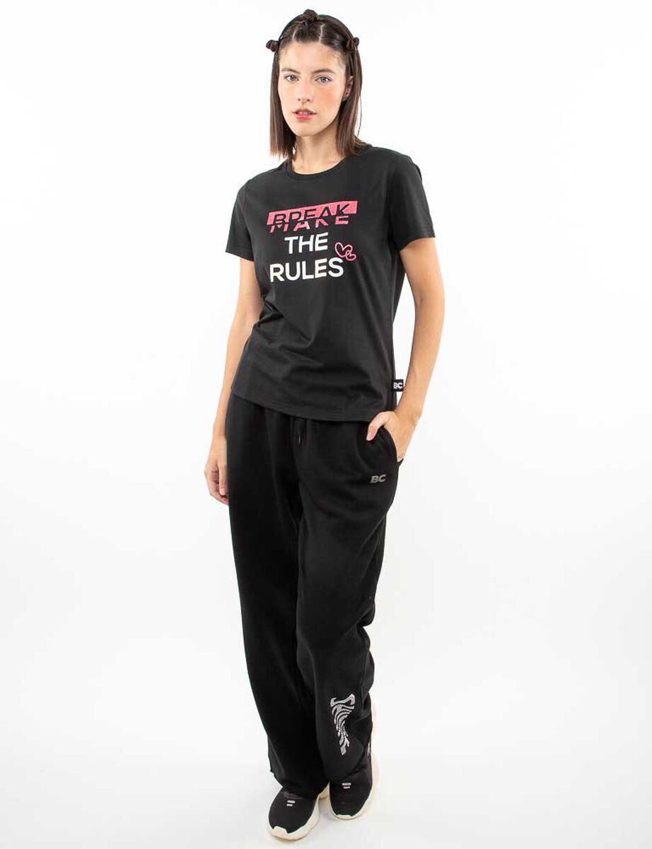 Polera Deportiva Mujer Black County