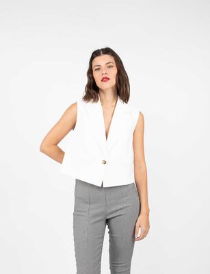 Imagen 1 del producto Blazer Gillette Mujer Fiorucci Blanco, Burdeo, Negro