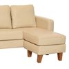 Sof&aacute; Seccional Intercambiable Latam Home Venecia 3 Cuerpos Beige