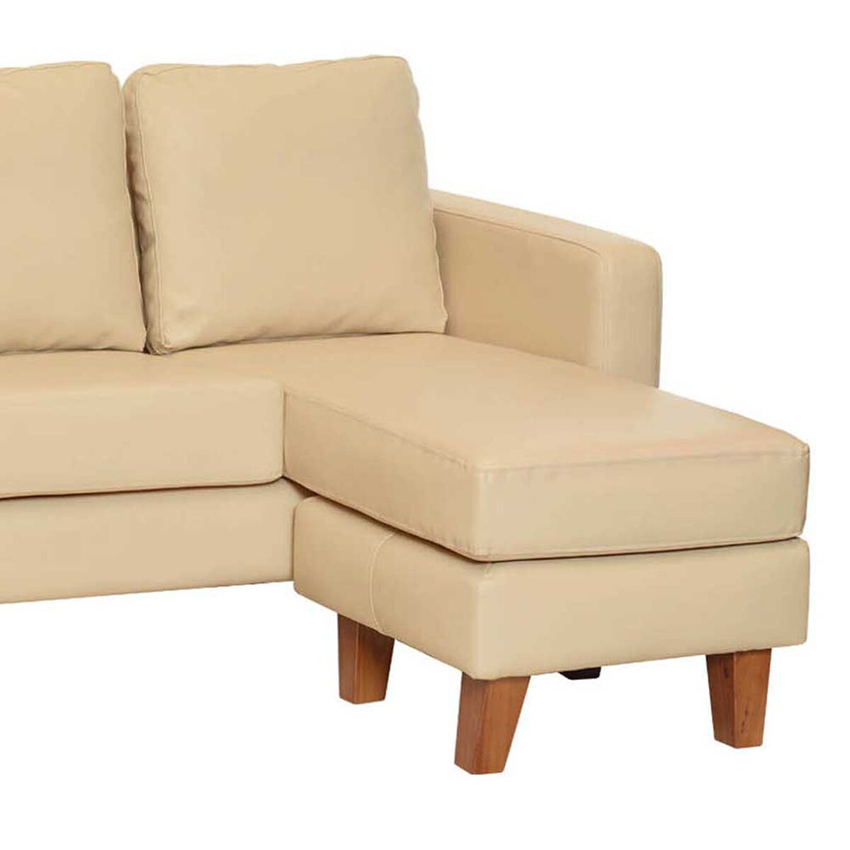 Sof&aacute; Seccional Intercambiable Latam Home Venecia 3 Cuerpos Beige