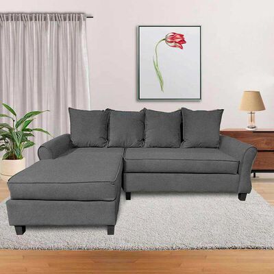 Imagen 1 del producto Sofá Seccional Izquierdo Living Factory Barcelo 3 Cuerpos Gris