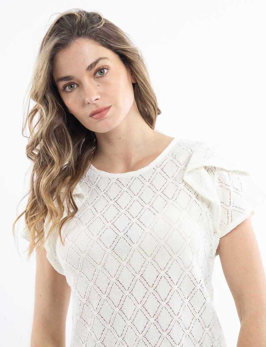 Blusa Manga Corta Mujer Zibel